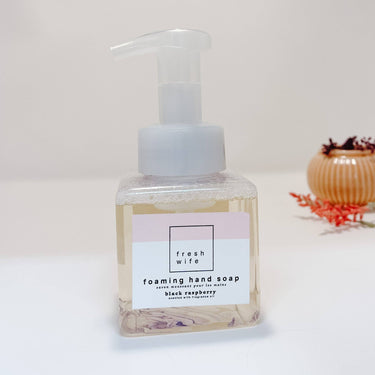 Black Raspberry Foaming Soap: 250ml